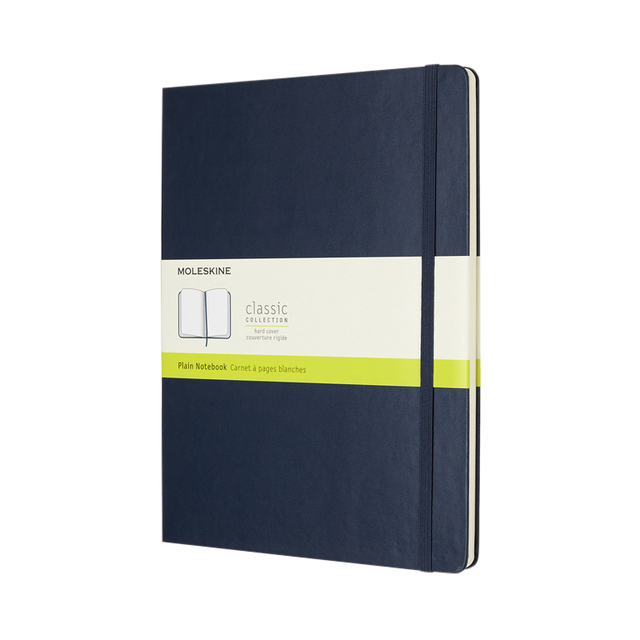 NOTITIEBOEK MOLESKINE XL 190X250 BLC HC