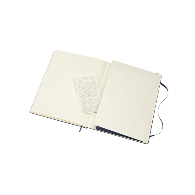 NOTITIEBOEK MOLESKINE XL 190X250 BLC HC