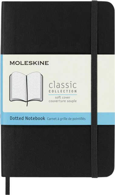 NOTITIEBOEK MOLESKINE POCKET 90X140