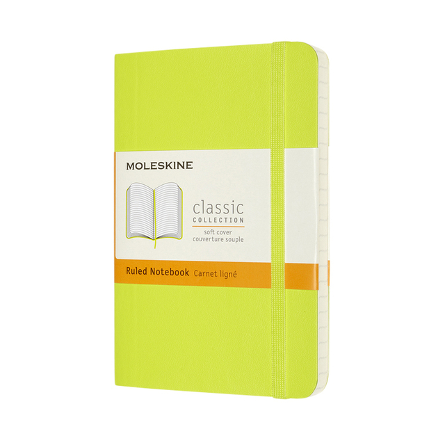 NOTITIEBOEK MOLESKINE POCKET 90X140 LN