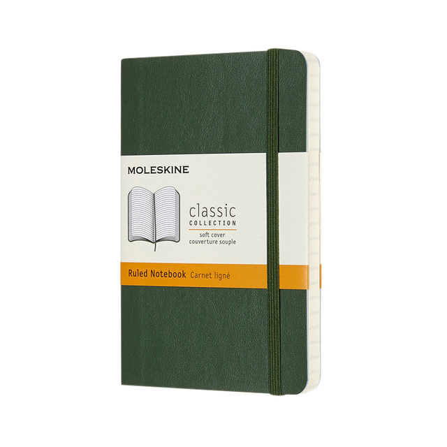 NOTITIEBOEK MOLESKINE POCKET 90X140 LN