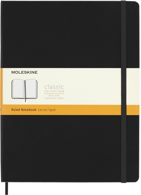 NOTITIEBOEK MOLESKINE XL 190X250 LN HC