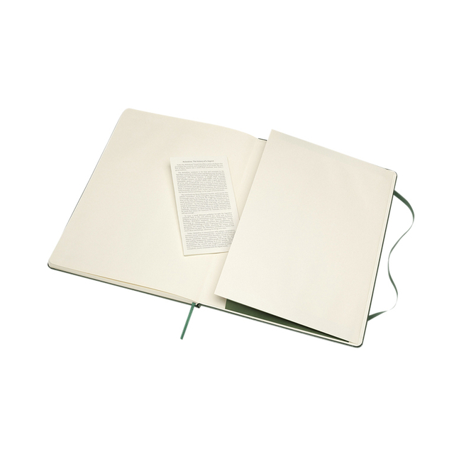 NOTITIEBOEK MOLESKINE XL 190X250 BLC HC