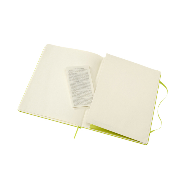 NOTITIEBOEK MOLESKINE XL 190X250 BLC HC
