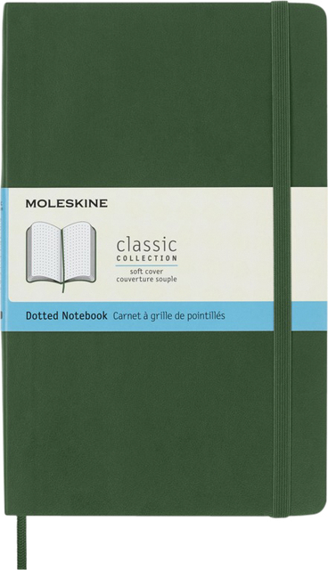 NOTITIEBOEK MOLESKINE LARGE 130X210 DOT