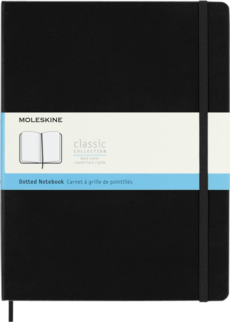 NOTITIEBOEK MOLESKINE XL 190X250 DOTS