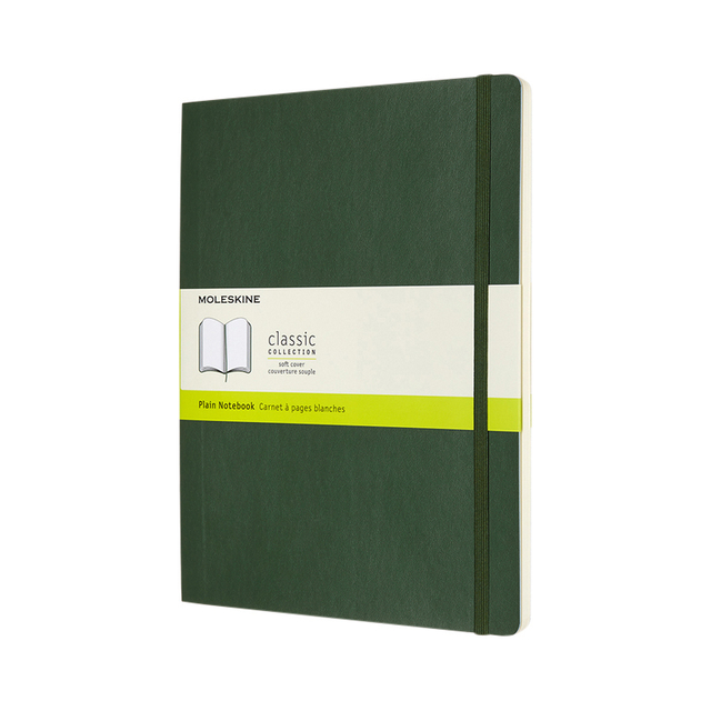 NOTITIEBOEK MOLESKINE XL 190X250 BLC SC