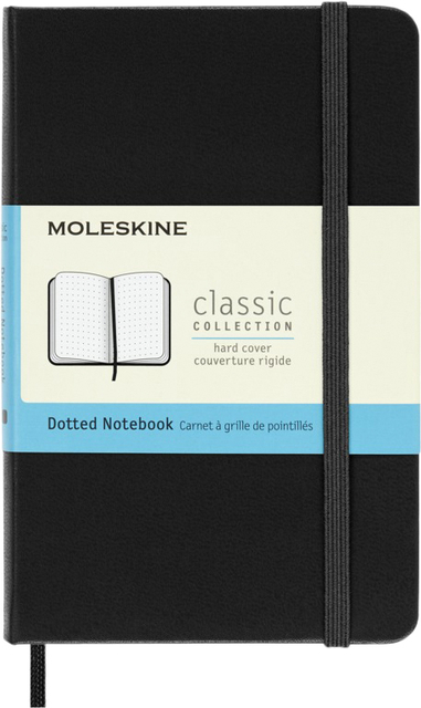 NOTITIEBOEK MOLESKINE POCKET 90X140