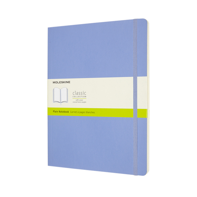 NOTITIEBOEK MOLESKINE XL 190X250 BLC SC