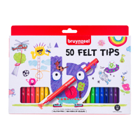 VILTSTIFT BRUYNZEEL KIDS 50 KLEUREN