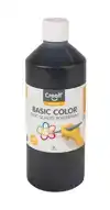 PLAKKAATVERF CREALL BASIC ZWART 500ML