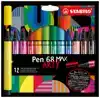 VILTSTIFT STABILO PEN 68/12 MAX ARTY