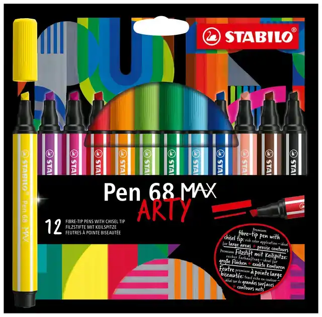 VILTSTIFT STABILO PEN 68/12 MAX ARTY