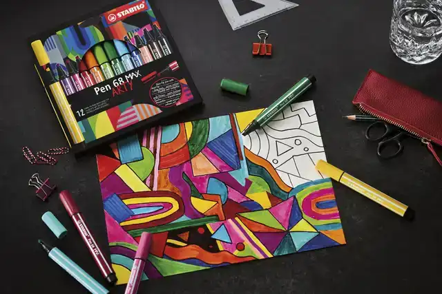 VILTSTIFT STABILO PEN 68/12 MAX ARTY