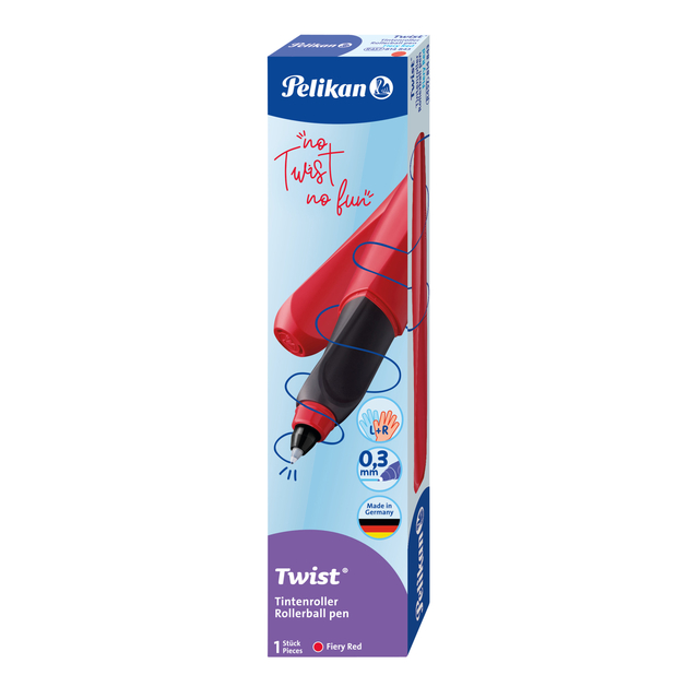 ROLLERPEN TWIST R457 FIERY RED