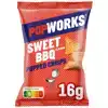 CHIPS POPWORKS SWEET BBQ 16GR