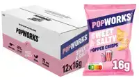 CHIPS POPWORKS SWEET SALTY 16GR