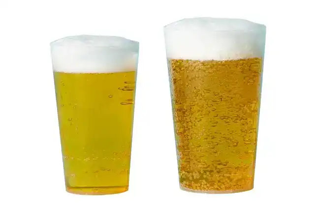 BEKER CIRCULGLASS 40CL 20 STUKS