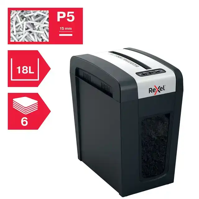 PAPIERVERNIETIGER REXEL SECURE MC6-SL