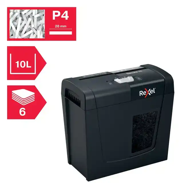 PAPIERVERNIETIGER REXEL SECURE X6