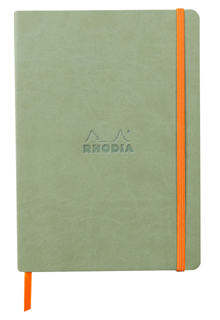 NOTITIEBOEK RHODIA A5 LIJN 80 VEL 90GR