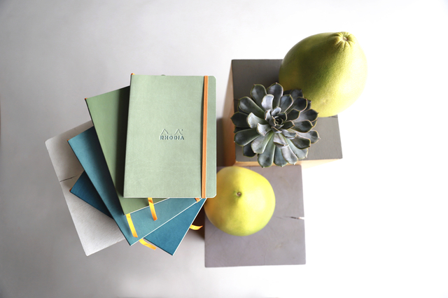 SCHRIJFBLOK RHODIA A6 LIJN 80VEL 80GR
