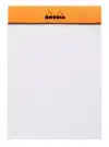 SCHRIJFBLOK RHODIA A6 LIJN 80VEL 80GR