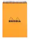 SPIRAALBLOK RHODIA A5 LIJN 160PAG 80GR