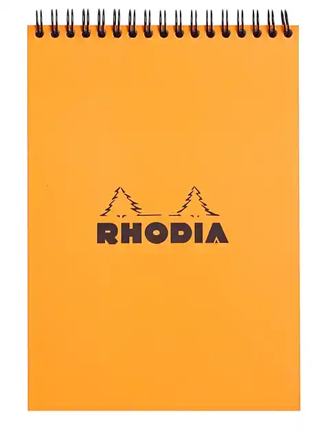 SPIRAALBLOK RHODIA A5 LIJN 160PAG 80GR