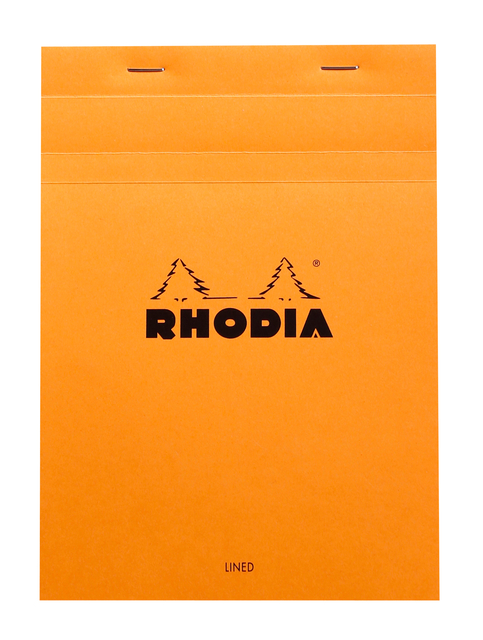 SCHRIJFBLOK RHODIA A5 LIJN 80VEL 80GR