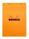 SCHRIJFBLOK RHODIA A5 LIJN 80VEL 80GR