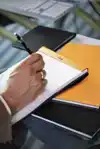 SCHRIJFBLOK RHODIA A4 LIJN 80VEL 80GR