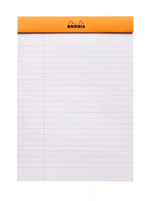 SCHRIJFBLOK RHODIA A5 LIJN 80VEL 80GR