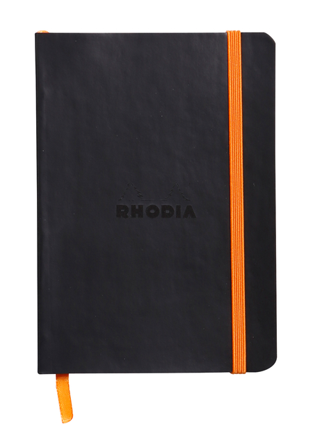 NOTITIEBOEK RHODIA A6 LIJN 72 VEL 90GR