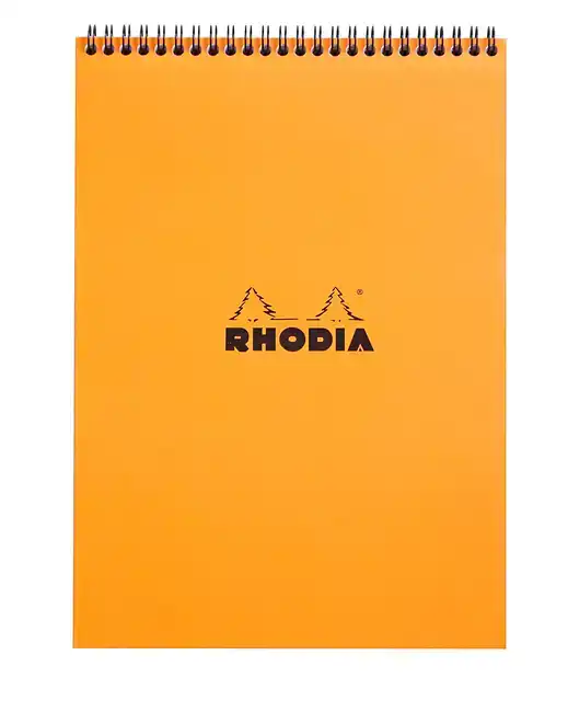 SPIRAALBLOK RHODIA A4 LIJN 160PAG 80GR