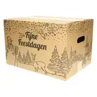 KERSTDOOS BEDRUKT ZWART HOLLAND-3