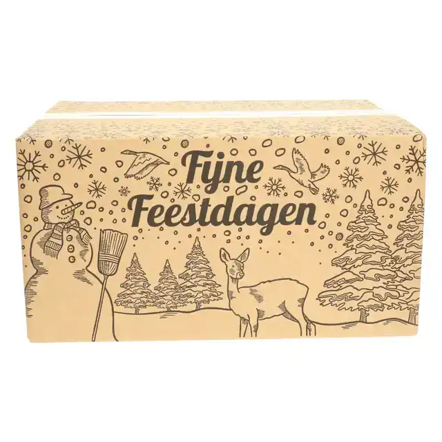 KERSTDOOS BEDRUKT ZWART HOLLAND-3