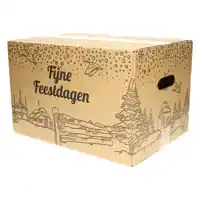 KERSTDOOS BEDRUKT ZWART HOLLAND-2