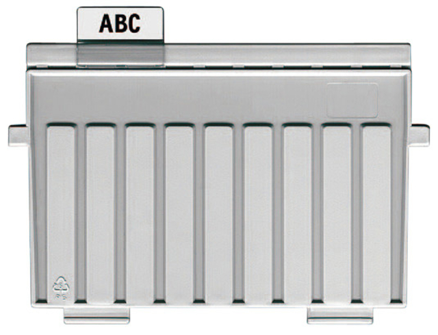 SCHEIDINGSPLAAT KAARTENBAK HAN A5 DWARS