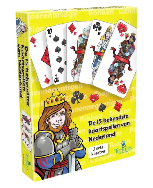SPEL DE 15 BEKENDSTE KAARTSPELLEN