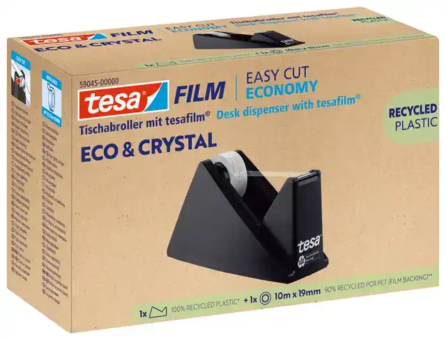 PLAKBANDHOUDER TESA 59045 ZWART MET 1