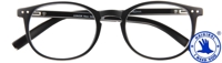 LEESBRIL +2.50 JUNIOR NEW ZWART