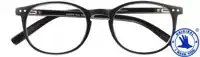 LEESBRIL +2.50 JUNIOR NEW ZWART