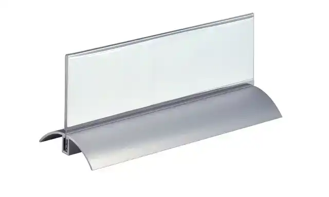 TAFELNAAMBORD EUROPEL 2 61X210MM ACRYL