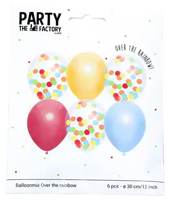BALLONNEN HAZA OVER THE RAINBOW 30CM
