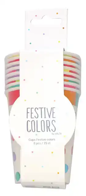 BEKERS HAZA FESTIVE COLORS 250ML 8