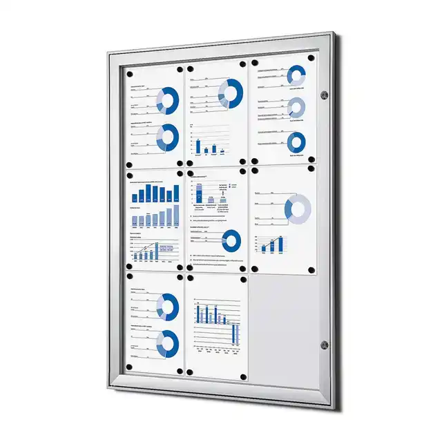 VERGRENDELBAAR NOTITIEBORD INDOOR