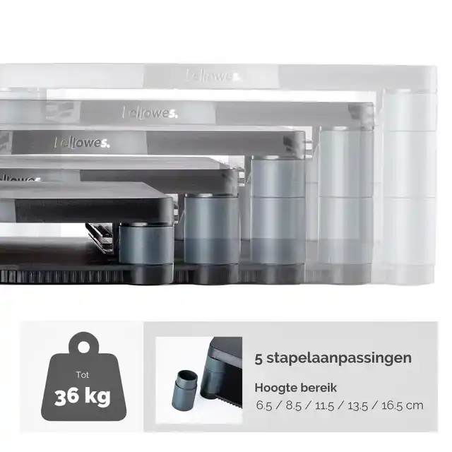 MONITORSTANDAARD FELLOWES PREMIUM