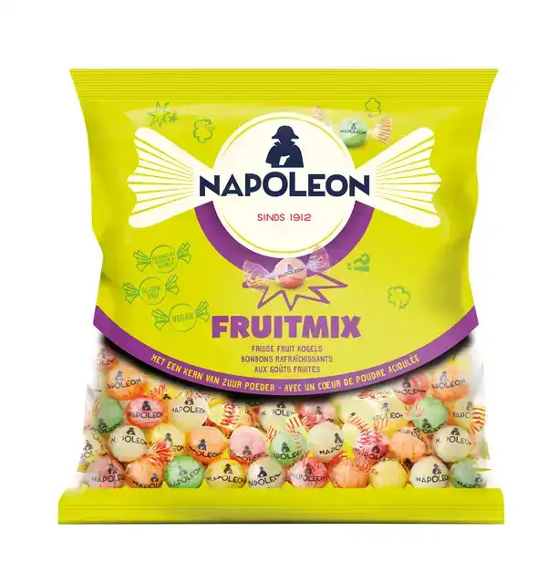 SNOEP NAPOLEON FRUITMIX ZAK 1KG
