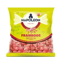 SNOEP NAPOLEON FRAMBOOS ZAK 1KG